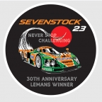 SEVENSTOCK 23 Decal - 4 inch Circle - 2021