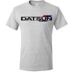 Datsun T-Shirt Style C - Heather Gray