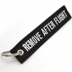 Remove After Flight Keychain - Black