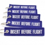 Insert Before Flight Keychain - 5pcs - Blue