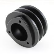 Aluminum Rotor Alternator Pulley - Anodized Black