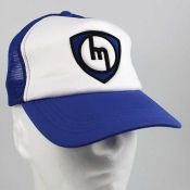 M Rotor Trucker Hat - Blue