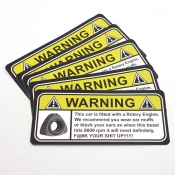 Rotary Engine - Warning Decal