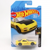 Hot Wheels Mazda RX-7 FD3S - Yellow - NIGHTBURNERZ