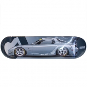 FD3S RX-7 Skate Deck - Silver