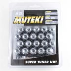 Wheel Mate Muteki Closed End Lug Nuts - Chrome 12x1*50